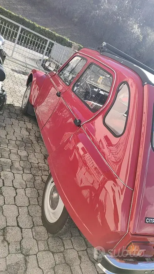 Usata Citroën Dyane 1980 Rosso Utilitaria