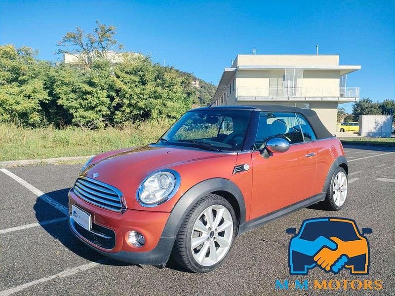 Arancione Usata 2010 Mini Cooper D Cabriolet Cabrio | 8990 € (Ottimo prezzo) - Immagine 1/4