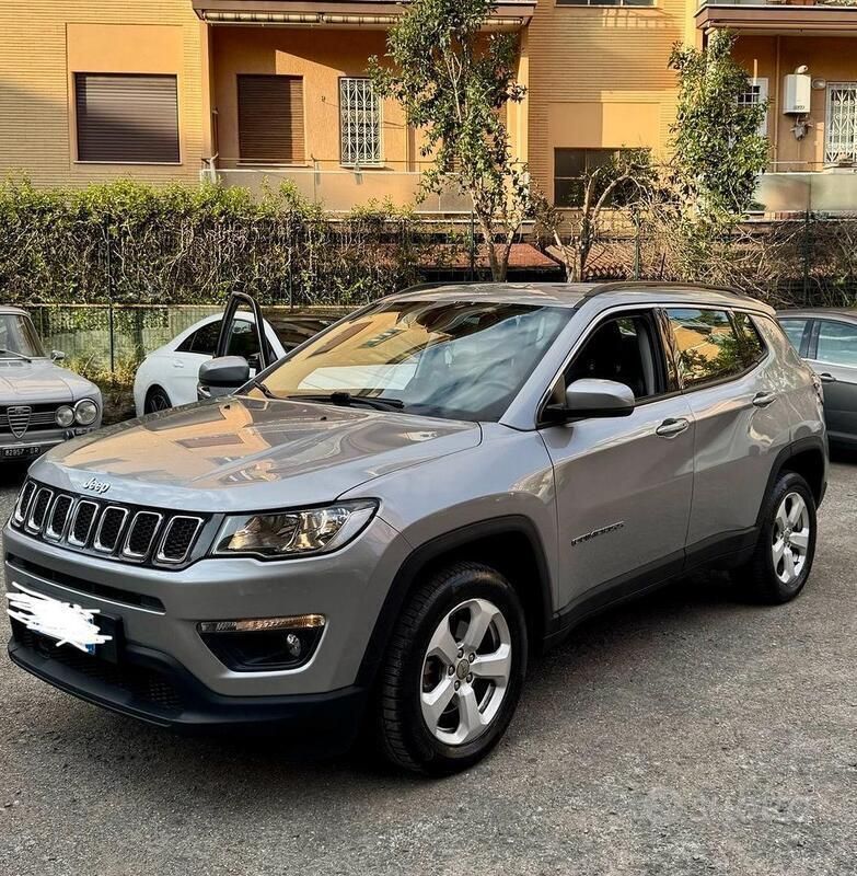 Usata Jeep Compass Longitude 140 CV (102 kW) 2018 Grigio SUV
