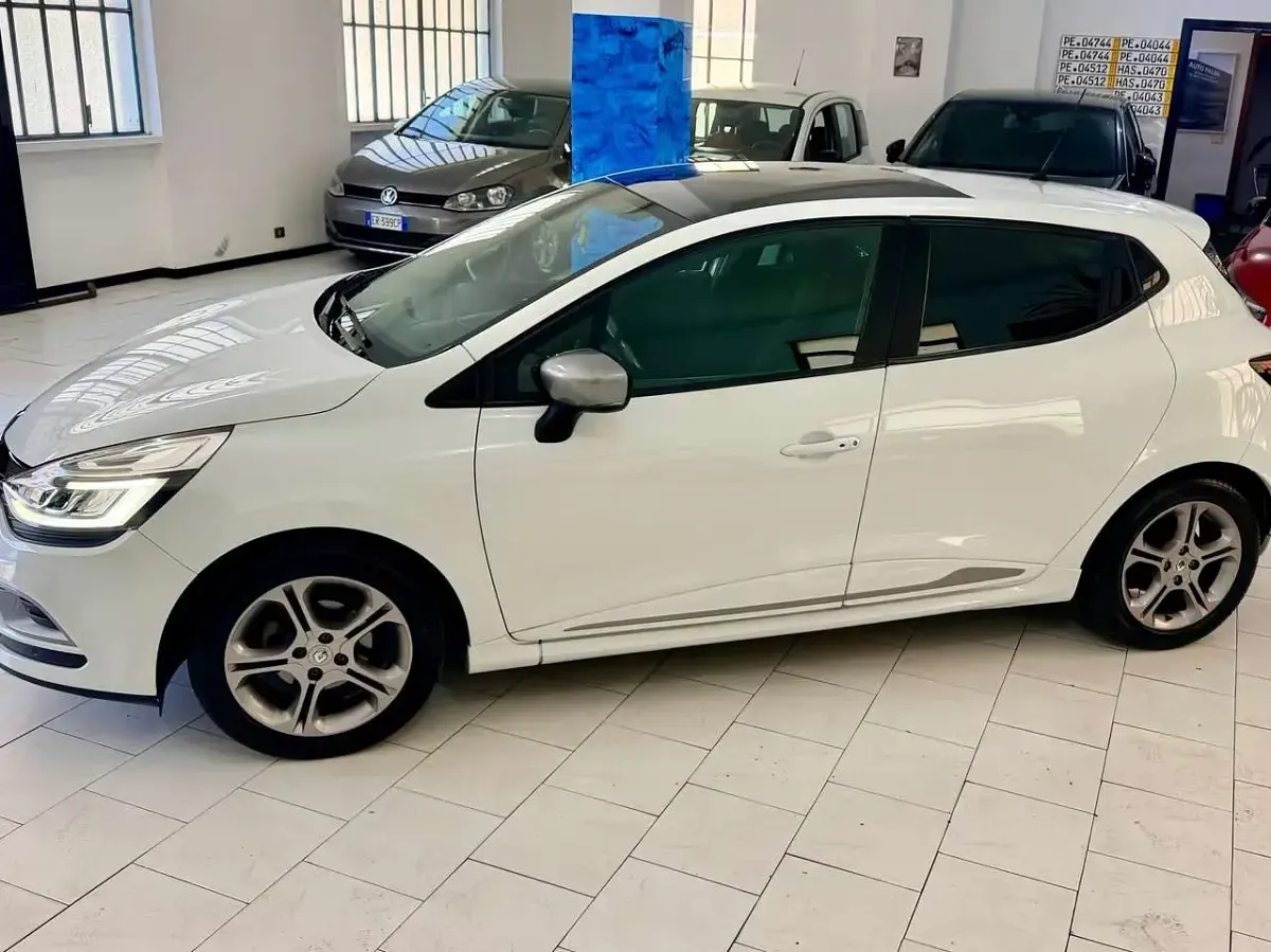 Usata Renault Clio IV GT-Line 120 CV (88 kW) 2017 Bianco Berlina