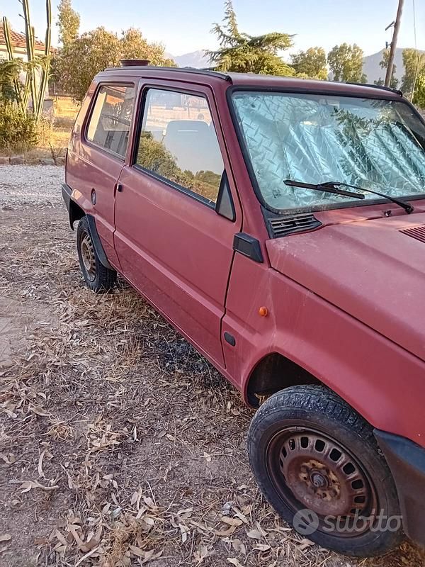 Usata Fiat Panda 2000 Rosso Utilitaria