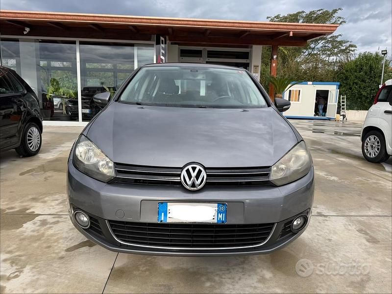 Usata VW Golf VI Highline 122 CV (89 kW) 2010 Grigio Utilitaria
