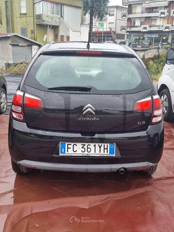 Usata Citroën C3 PureTech 68 CV (50 kW) 2016 Nero Berlina