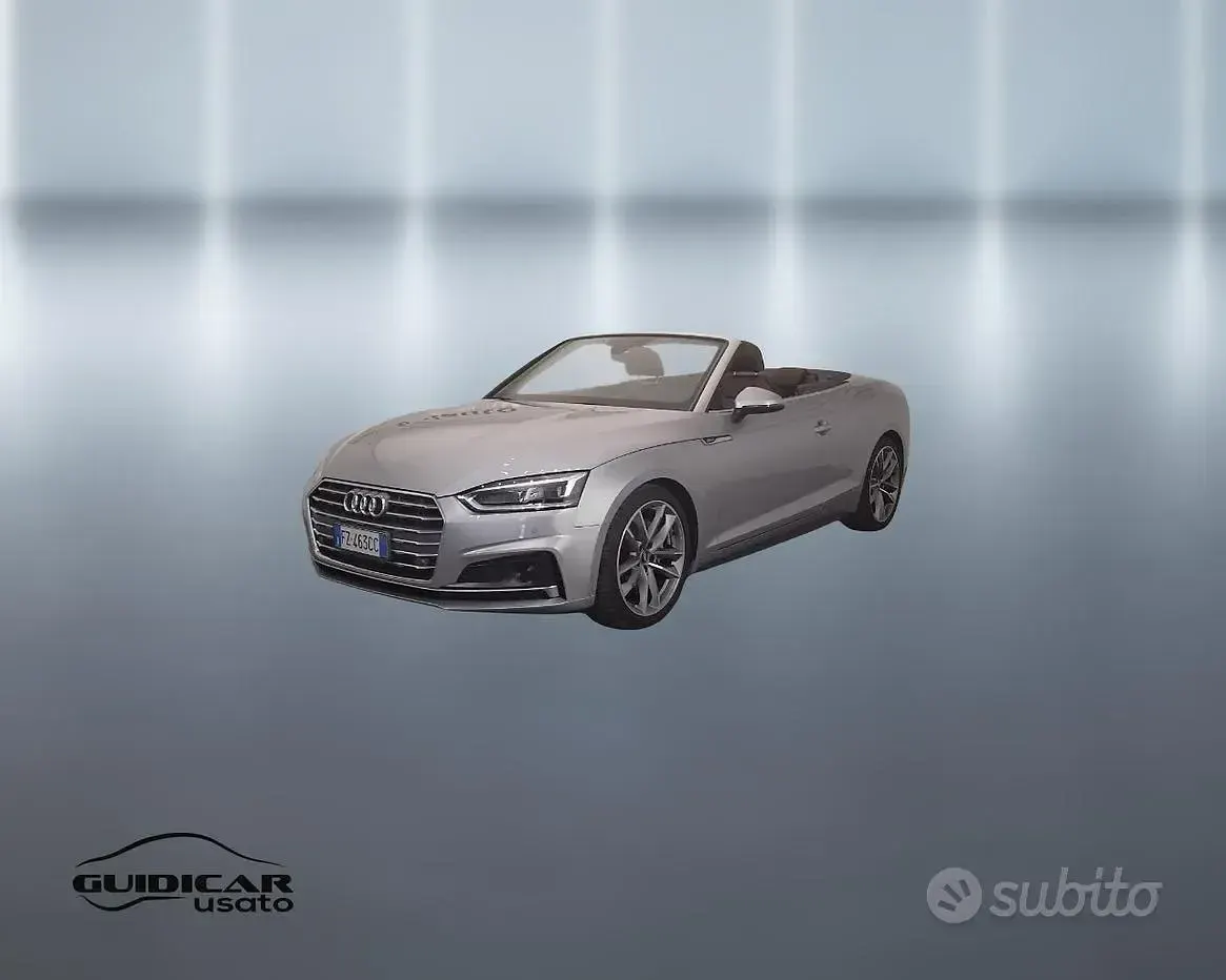 Usata Audi A5 Cabriolet Business 190 CV (139 kW) 2019 Argento Cabrio
