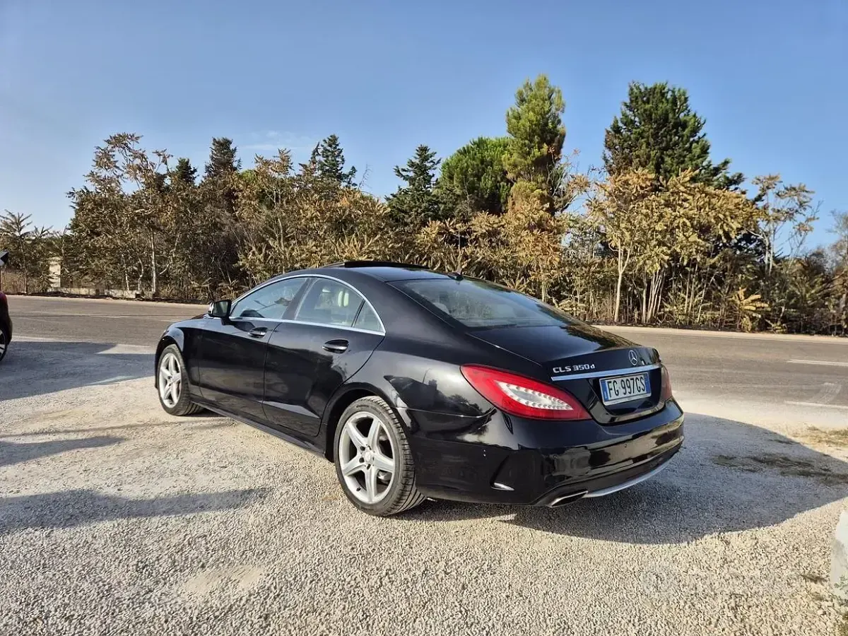Usata Mercedes CLS350 Premium 258 CV (189 kW) 2017 Nero Berlina