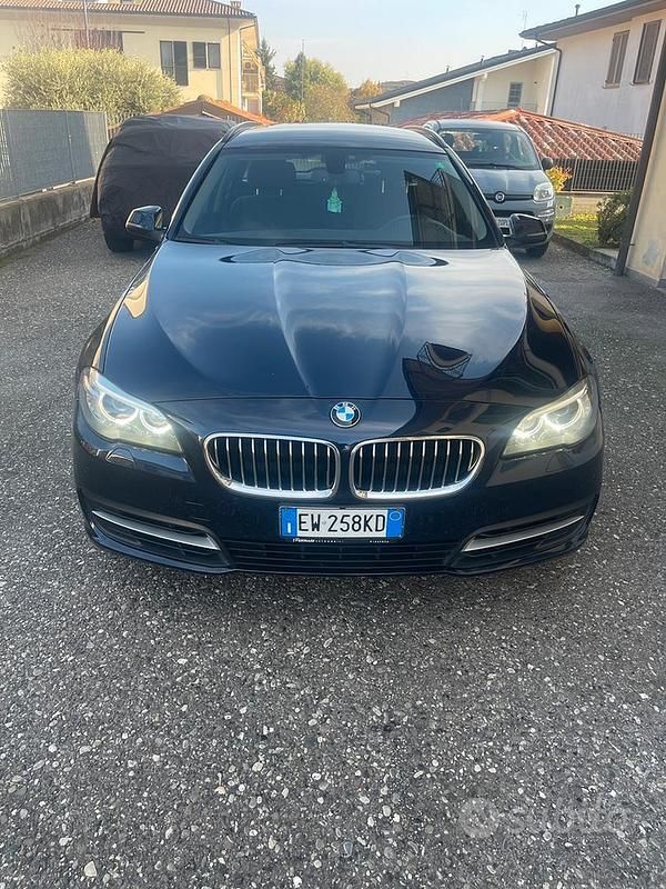 Usata BMW 525 2014 Blu Berlina
