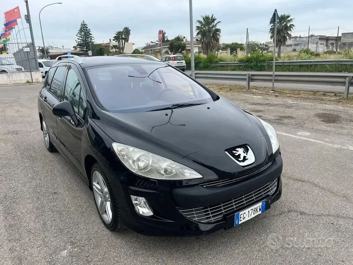 Usata Peugeot 308 112 CV (82 kW) 2011 Nero Station wagon
