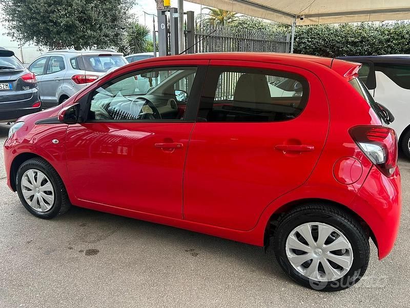 Usata Peugeot 108 Allure 69 CV (50 kW) 2015 Rosso Utilitaria