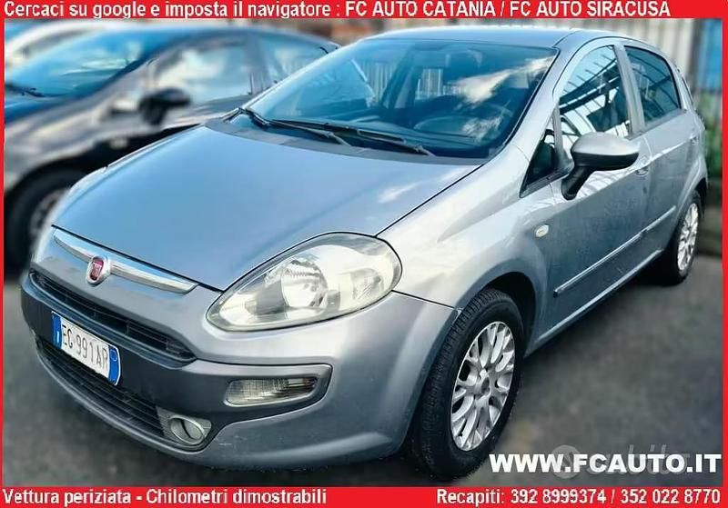 Usata Fiat Punto Evo Dynamic 75 CV (55 kW) 2011 Grigio Utilitaria