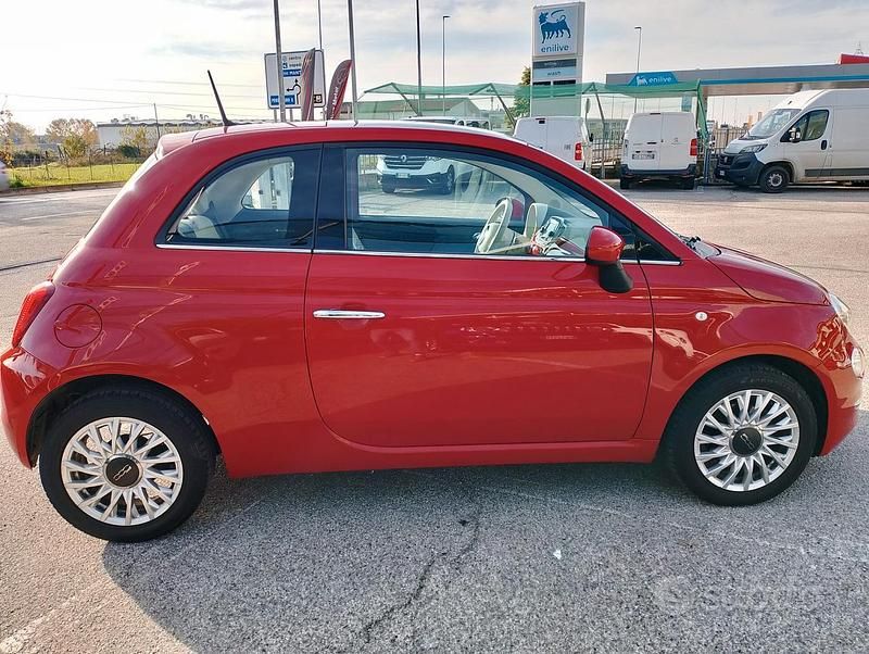 Usata Fiat 500 Lounge 69 CV (50 kW) 2017 Rosso Berlina