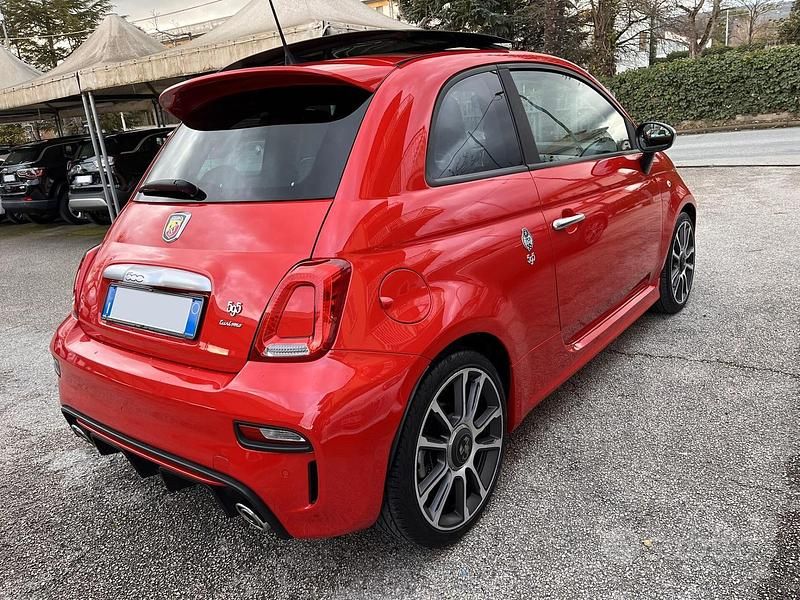 Usata Abarth 595 Turismo 165 CV (121 kW) 2019 Rosso Berlina