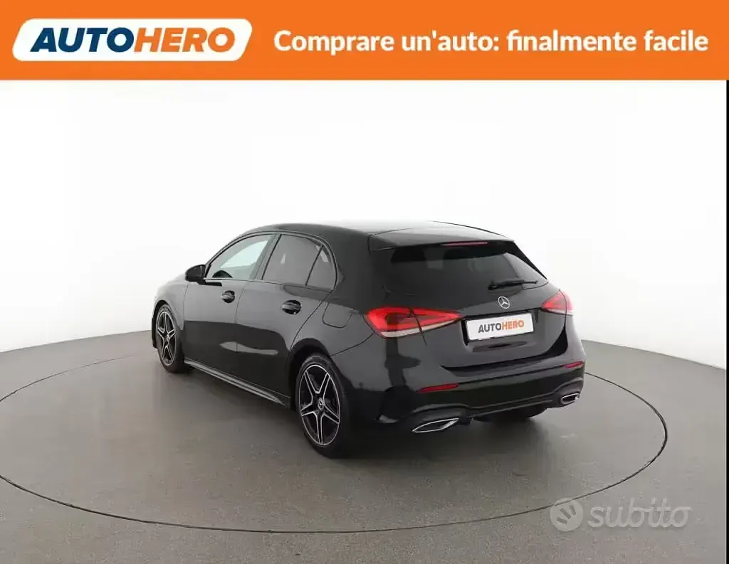 Usata Mercedes A180 Premium 136 CV (100 kW) 2020 Nero Berlina