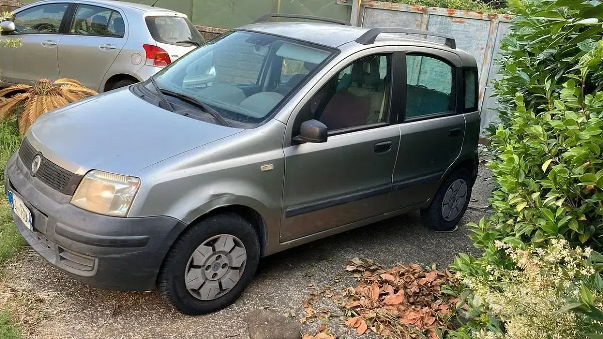Usata Fiat Panda 54 CV (39 kW) 2004 Grigio Utilitaria