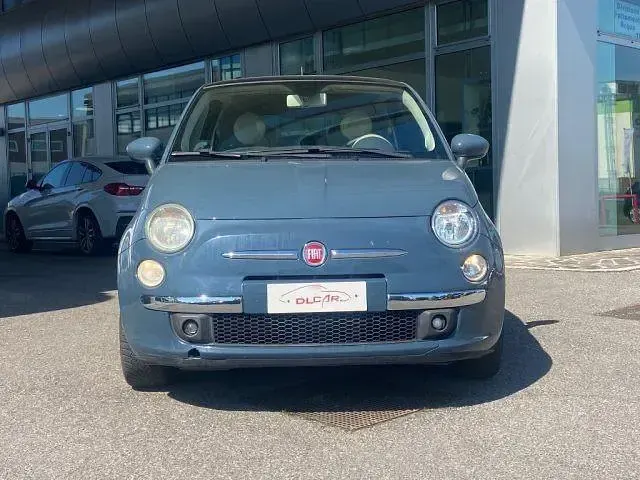 Usata Fiat 500 Lounge 75 CV (55 kW) 2007 Blu Utilitaria