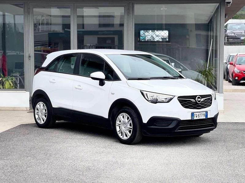 Bianco Usata 2019 Opel Crossland X SUV | 9400 € (Buon prezzo) - Immagine 1/4