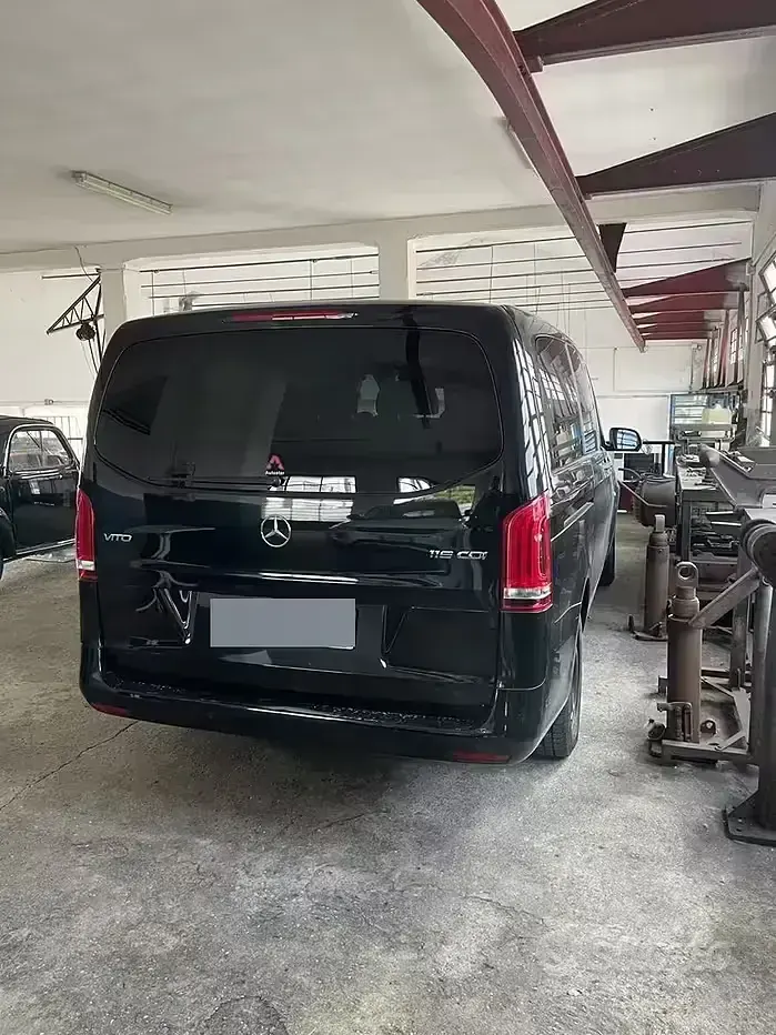 Usata Mercedes Vito 163 CV (119 kW) 2017 Nero Furgone