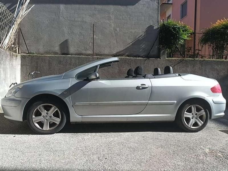 Usata Peugeot 307 CC 109 CV (80 kW) 2004 Argento Cabrio
