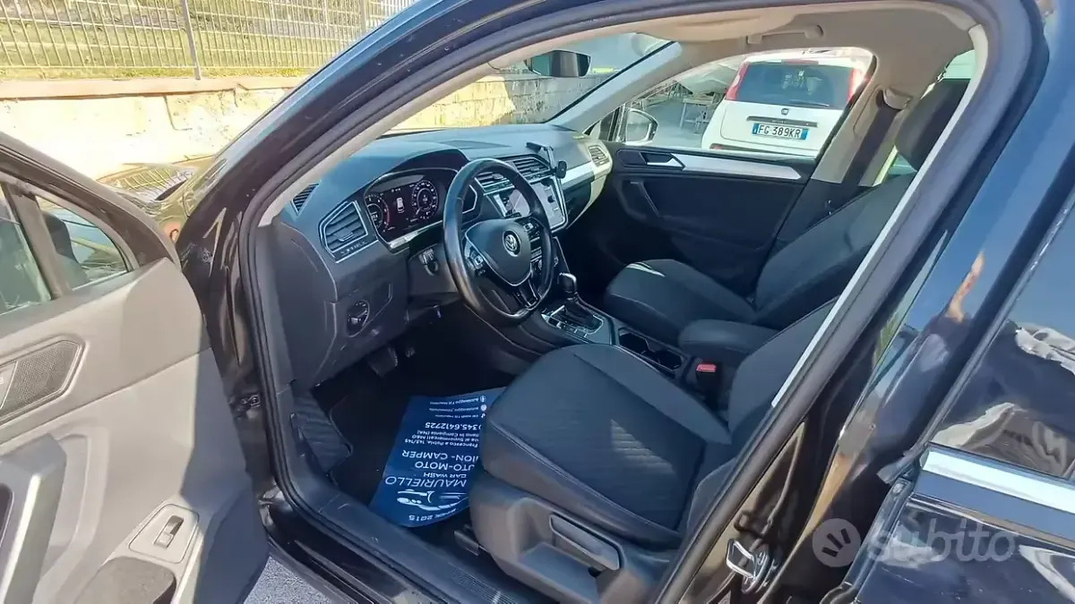 Usata VW Tiguan 150 CV (110 kW) 2019 Nero SUV