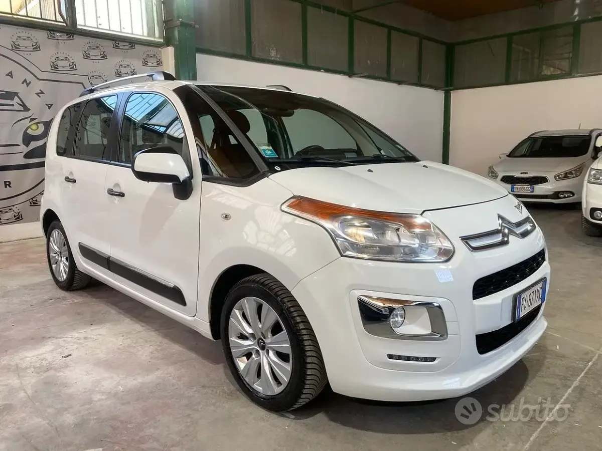 Usata Citroën C3 Picasso Exclusive 110 CV (80 kW) 2015 Bianco Monovolume