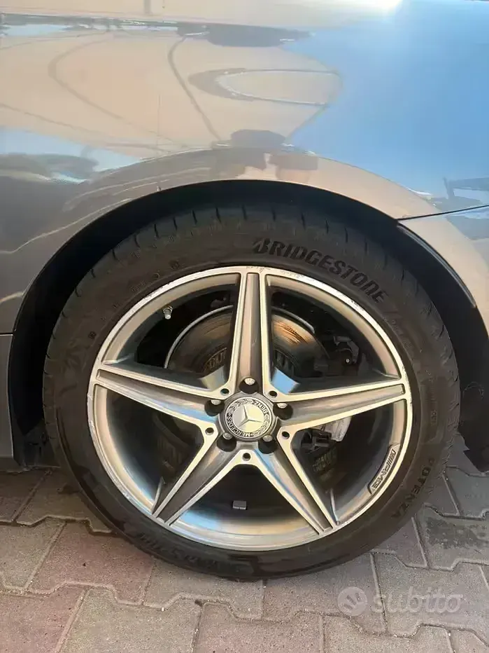 Usata Mercedes C220 AMG 170 CV (125 kW) 2017 Grigio Coupé