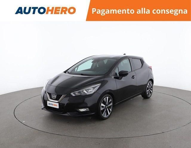 Nero Usata 2017 Nissan Micra Tekna Tre volumi | 8599 € (Buon prezzo) - Immagine 1/2