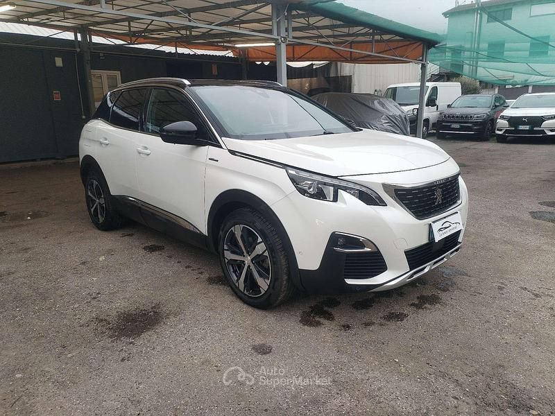 Usata Peugeot 3008 GT-line 131 CV (96 kW) 2019 Bianco SUV