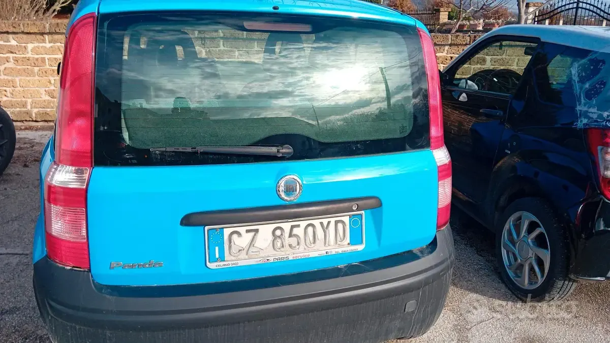 Usata Fiat Panda 54 CV (39 kW) 2008 Blu Utilitaria