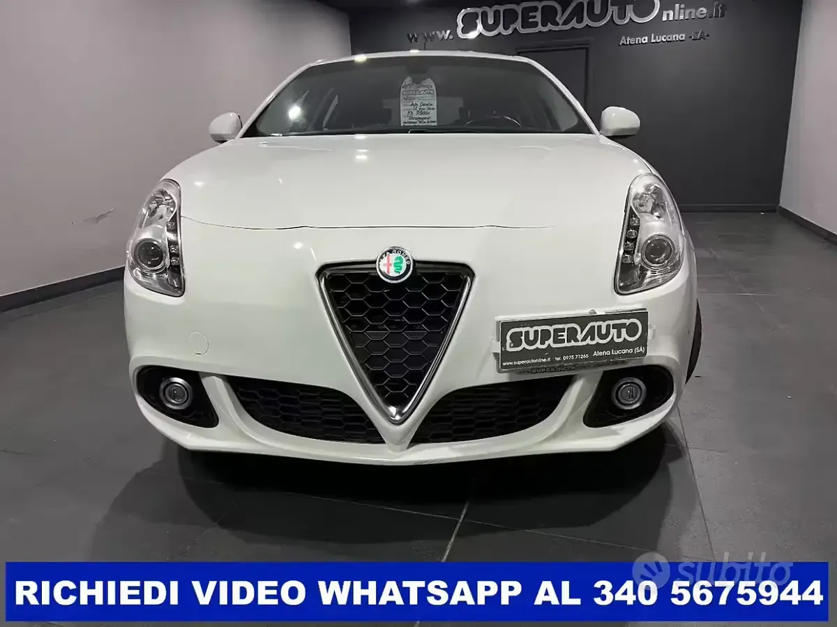 Usata Alfa Romeo Giulietta 120 CV (88 kW) 2017 Bianco Utilitaria