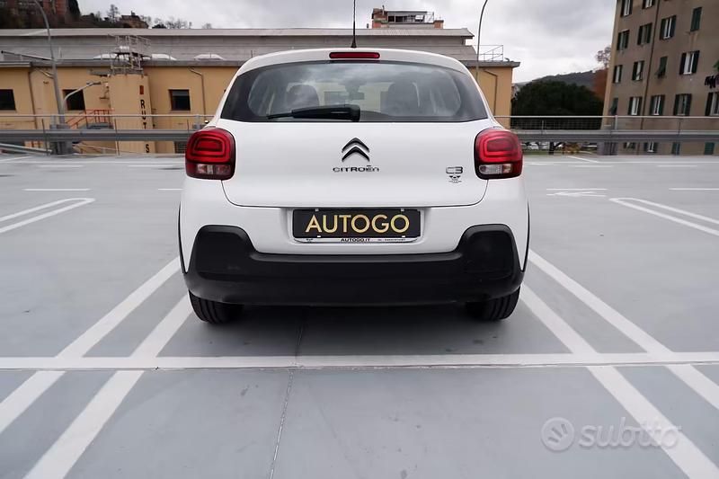 Usata Citroën C3 Feel 101 CV (74 kW) 2020 Bianco Utilitaria