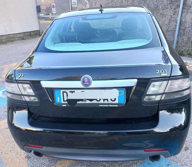 Usata Saab 9-3 Vector 209 CV (153 kW) 2008 Nero Berlina