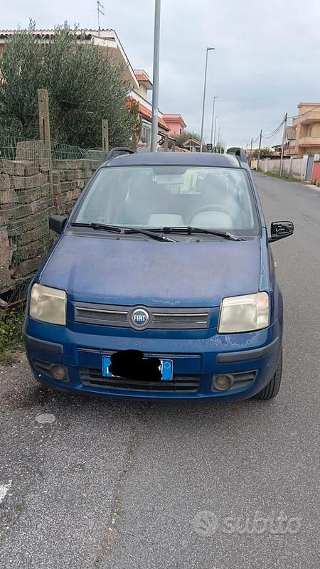 Usata Fiat Panda 2003 Blu Utilitaria