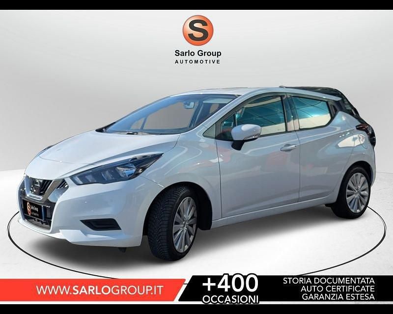 Usata Nissan Micra Acenta 92 CV (67 kW) 2021 Bianco Utilitaria