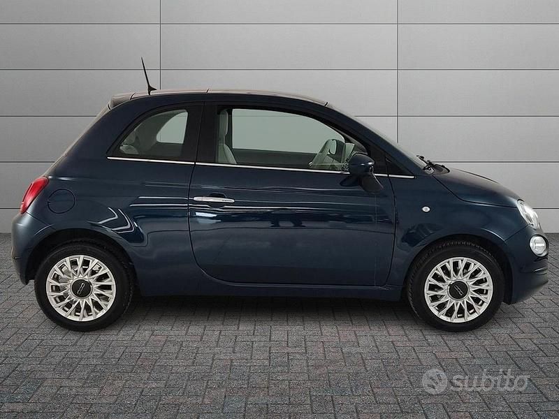 Usata Fiat 500 Lounge 69 CV (50 kW) 2018 Blu Berlina