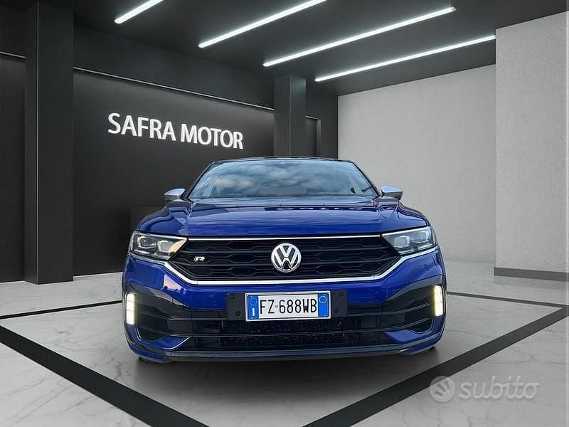 Usata VW T-Roc R 300 CV (220 kW) 2020 Blu/azzurro SUV