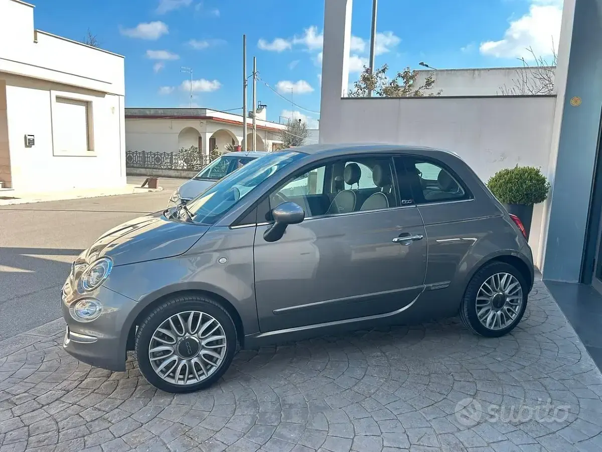 Usata Fiat 500C Lounge 69 CV (50 kW) 2016 Grigio Cabrio