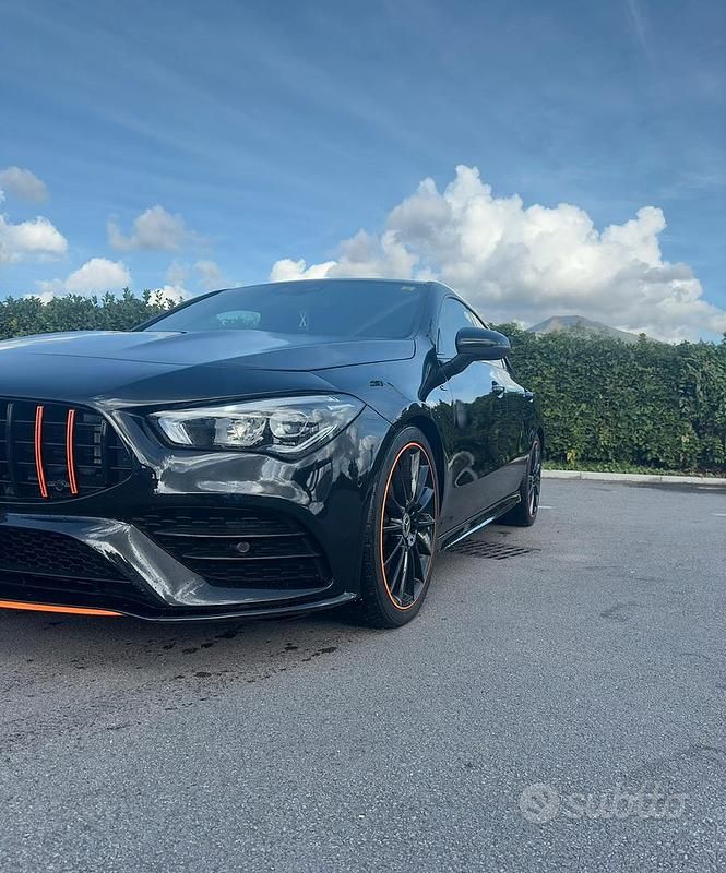 Usata Mercedes CLA220 Edition 1 190 CV (139 kW) 2020 Nero Berlina