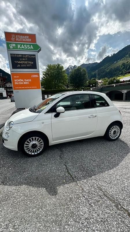 Usata Fiat 500 75 CV (55 kW) 2010 Bianco Utilitaria