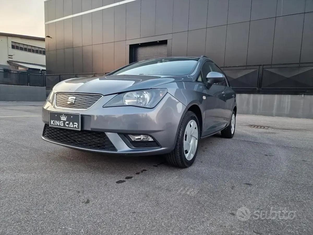 Usata Seat Ibiza ST Ecomotive 75 CV (55 kW) 2013 Grigio Station wagon