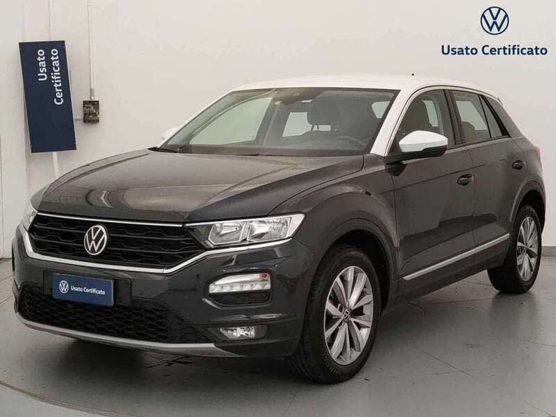 Urano grau Usata 2021 VW T-Roc Style SUV | 18.900 € (Buon prezzo) - Immagine 1/4