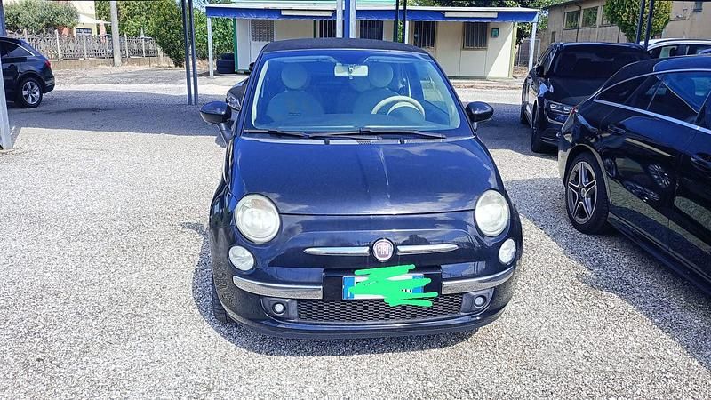 Usata Fiat 500C 2010 Nero Cabrio