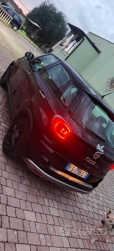 Usata Fiat 500L Cross 95 CV (69 kW) 2018 Nero Monovolume