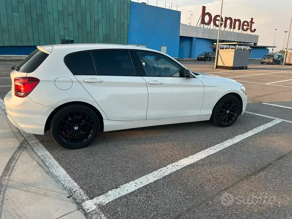 Usata BMW 116 116 CV (85 kW) 2015 Bianco Utilitaria