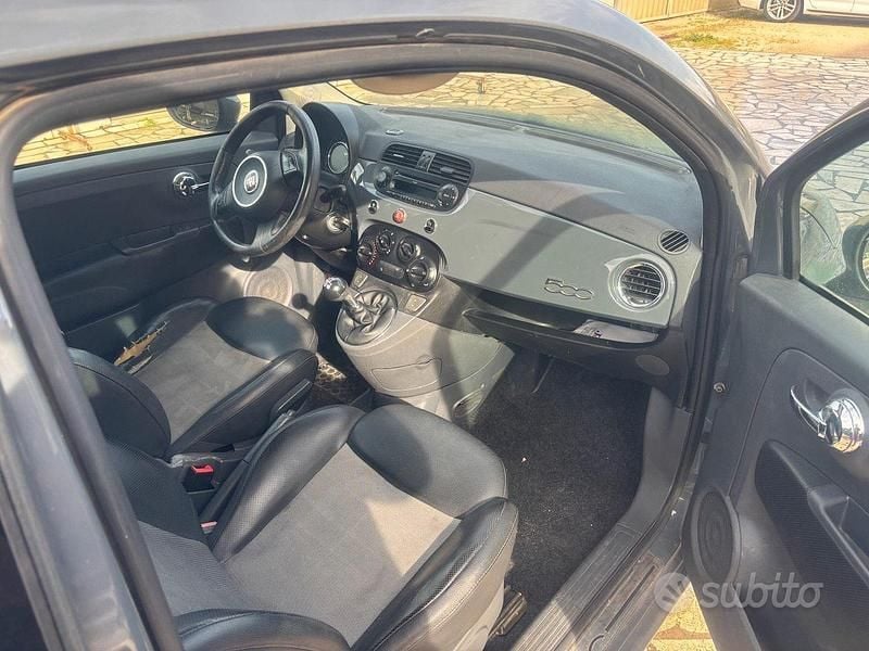 Usata Fiat 500 95 CV (69 kW) 2011 Grigio Berlina