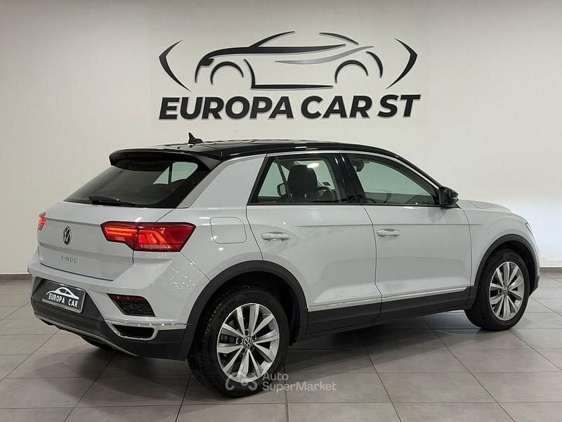 Usata VW T-Roc Style 110 CV (80 kW) 2021 Bianco SUV