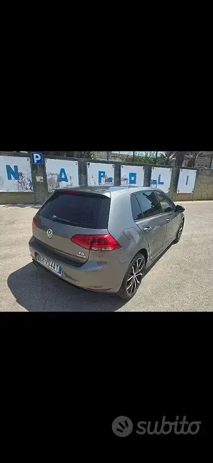 Usata VW Golf VII 105 CV (77 kW) 2013 Grigio Berlina