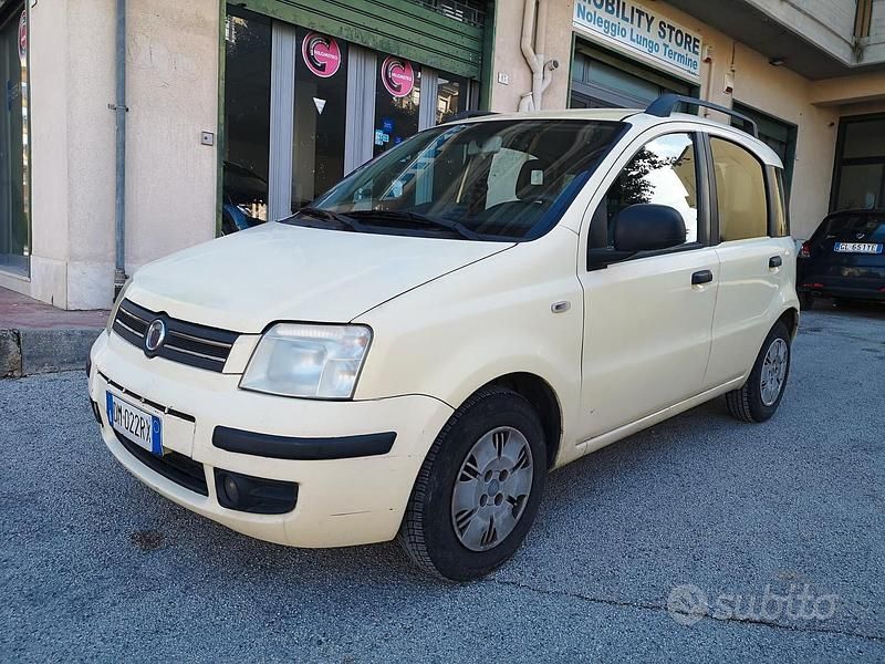 Usata Fiat Panda Dynamic 60 CV (44 kW) 2008 Giallo Utilitaria