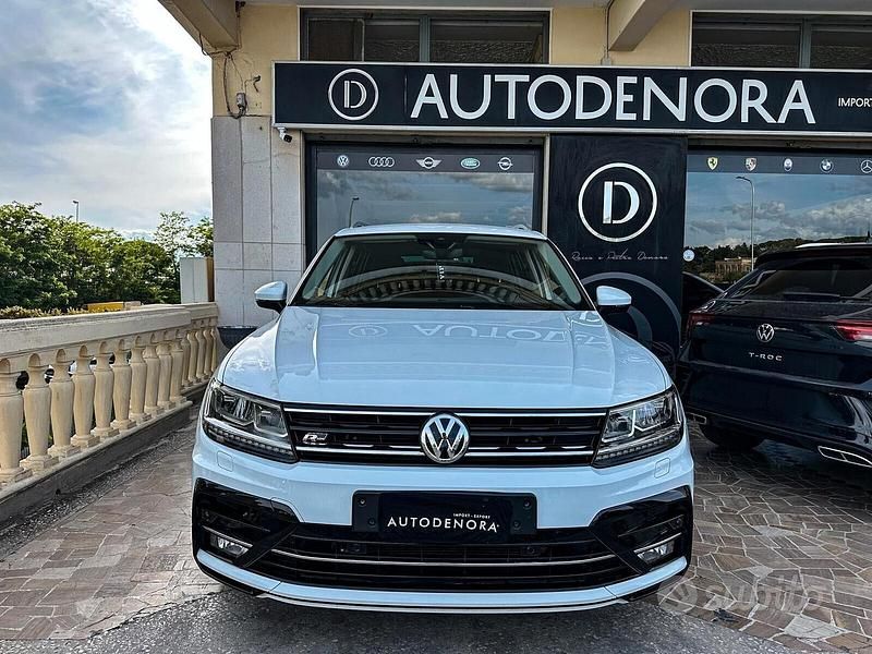 Usata VW Tiguan Sport 150 CV (110 kW) 2018 Bianco SUV