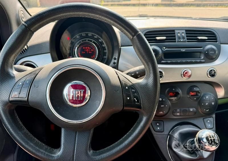 Usata Fiat 500 86 CV (63 kW) 2011 Grigio Utilitaria