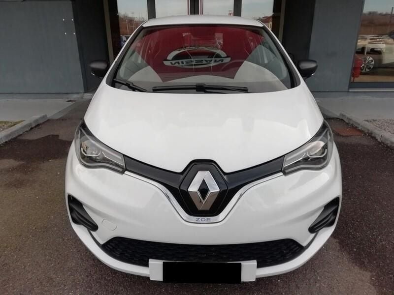 Usata Renault Zoe Life 50 kW (69 CV) 2020 Bianco Utilitaria
