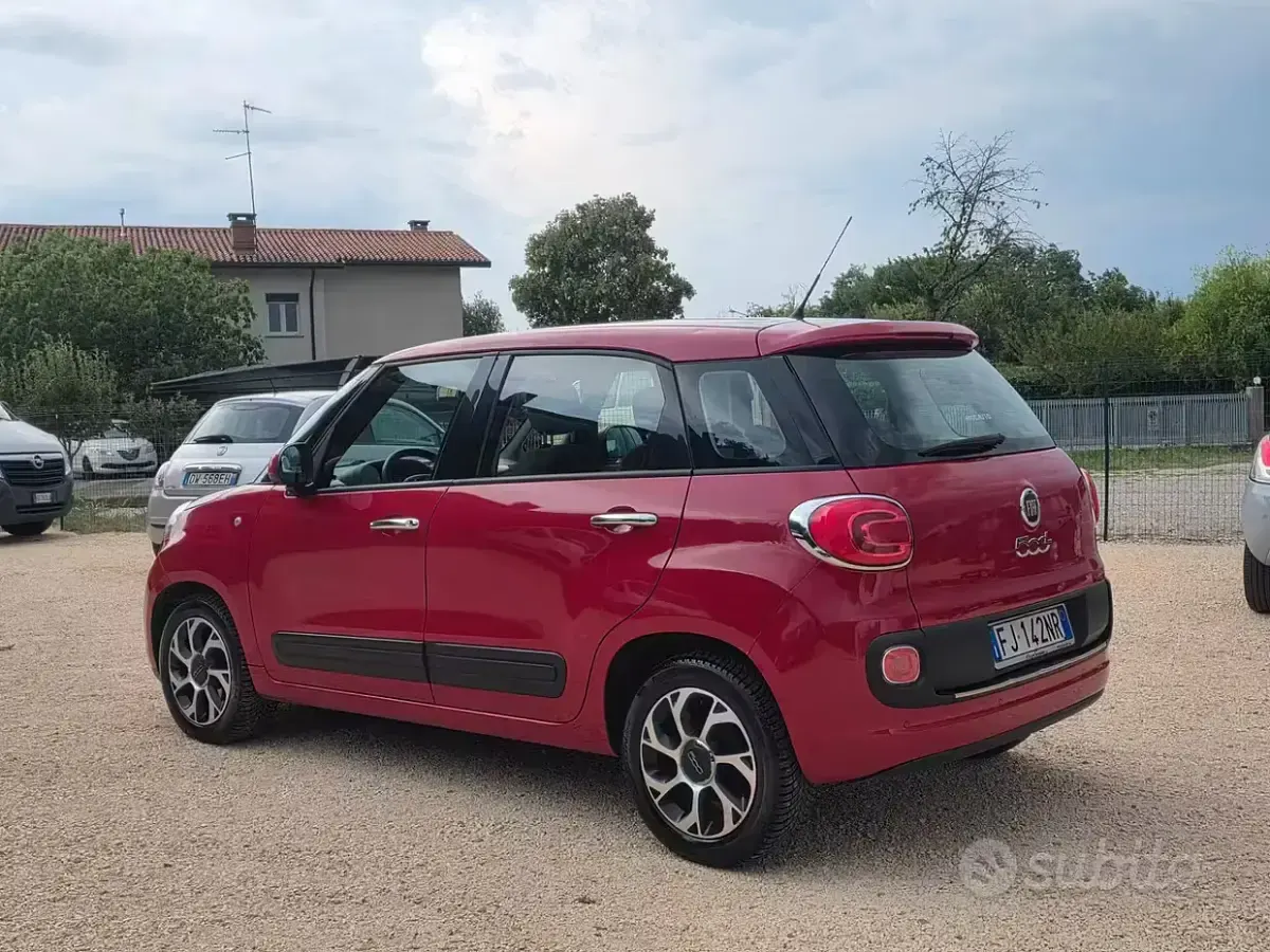 Usata Fiat 500L 95 CV (69 kW) 2017 Rosso Monovolume